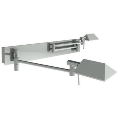 Cue dwelLED Swingarm Double Headed by WAC Lighting - Starlight Lighting USA and Canada